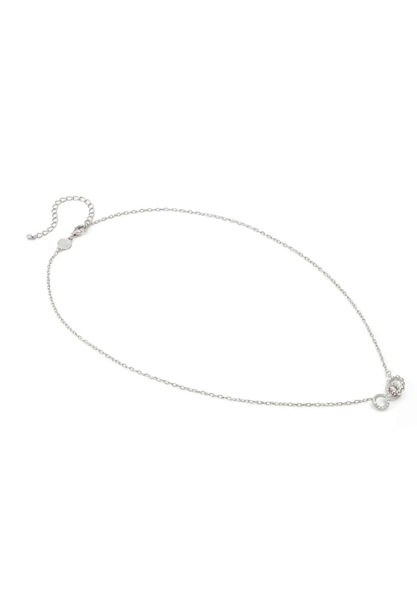 Nomination Lovecloud Mini Bead Hoop & Infinity Necklace Silver