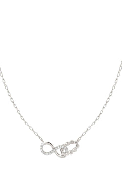 Nomination Lovecloud Mini Bead Hoop & Infinity Necklace Silver
