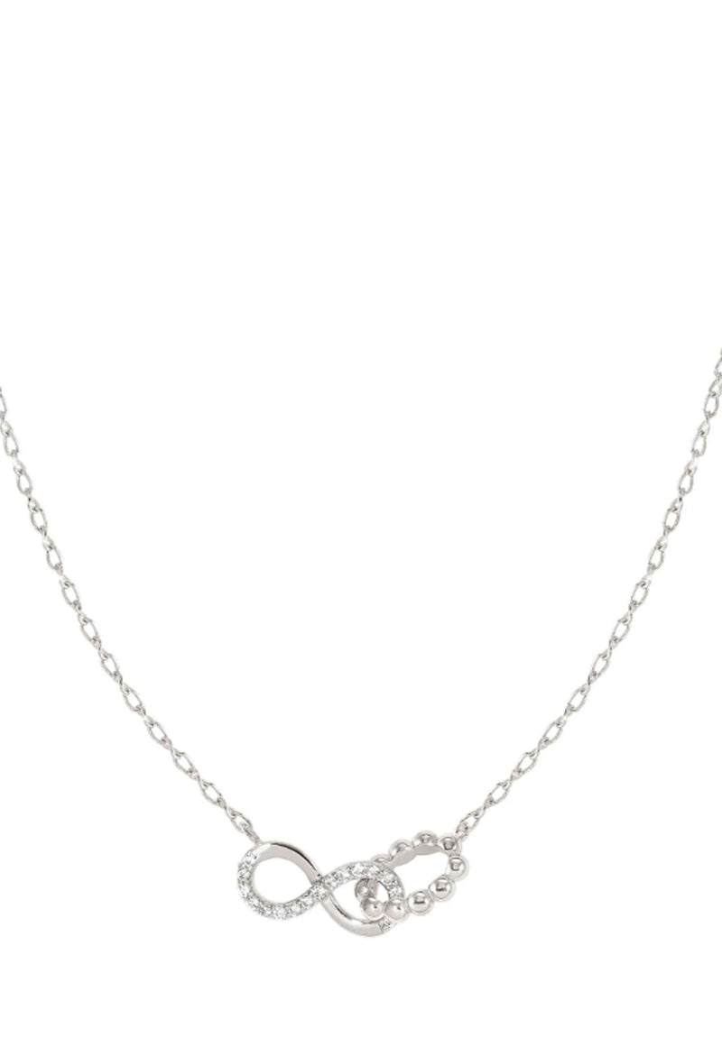 Nomination Milleluci Love Cloud Mini Bead Hoop & Infinity Bracelet Silver