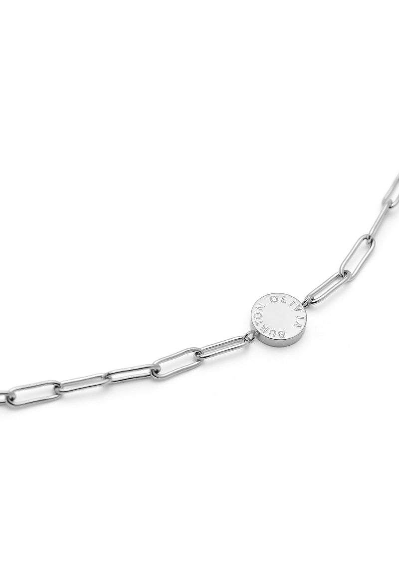 Olivia Burton Classic Illusion Stacking Necklace in Stainless Steel