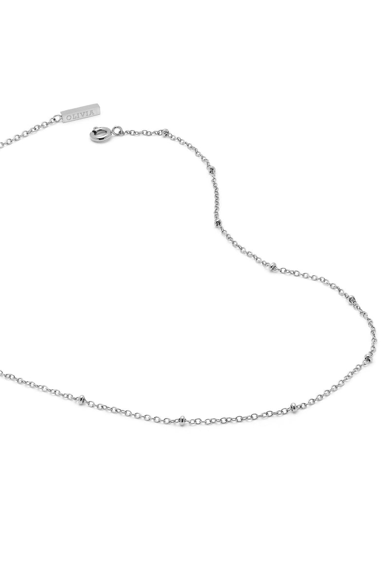 Olivia Burton Classic Illusion Stacking Necklace in Stainless Steel
