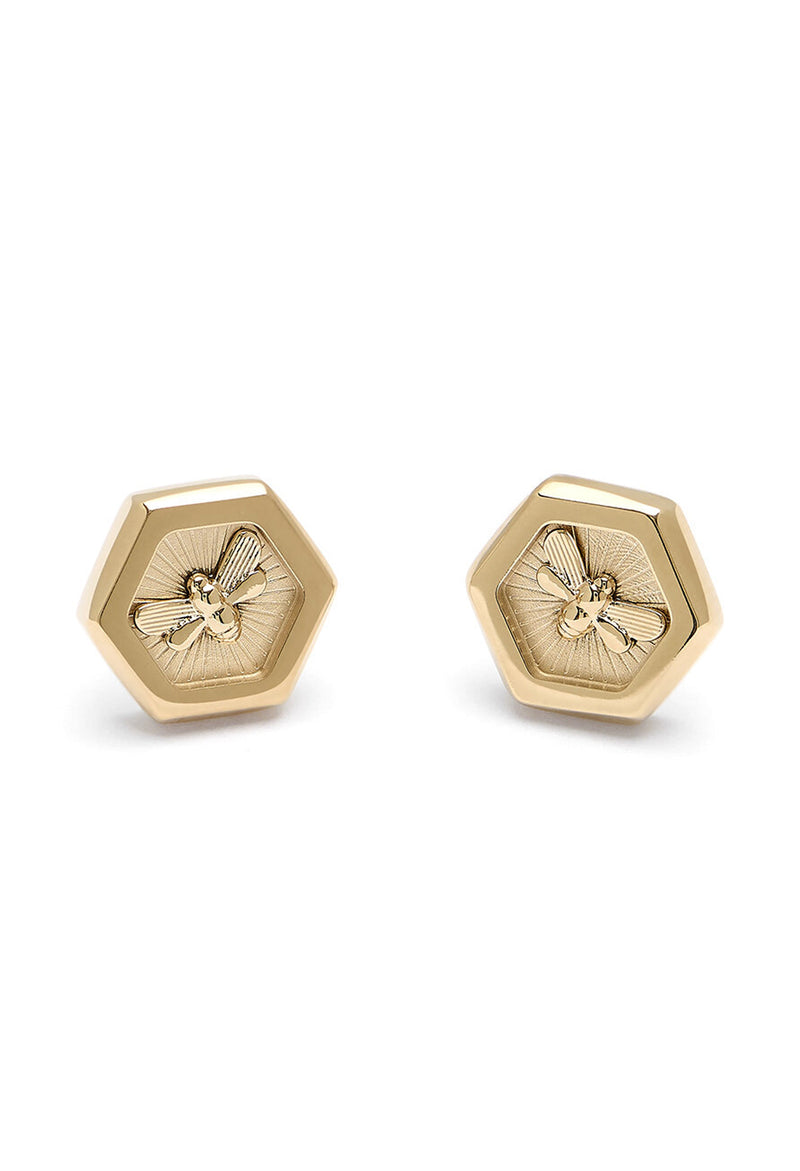 Olivia Burton Minima Bee Earrings Gold Plated