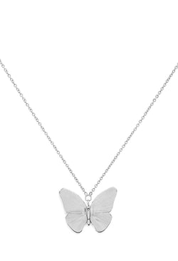 Olivia Burton Butterfly Necklace Stainless Steel *