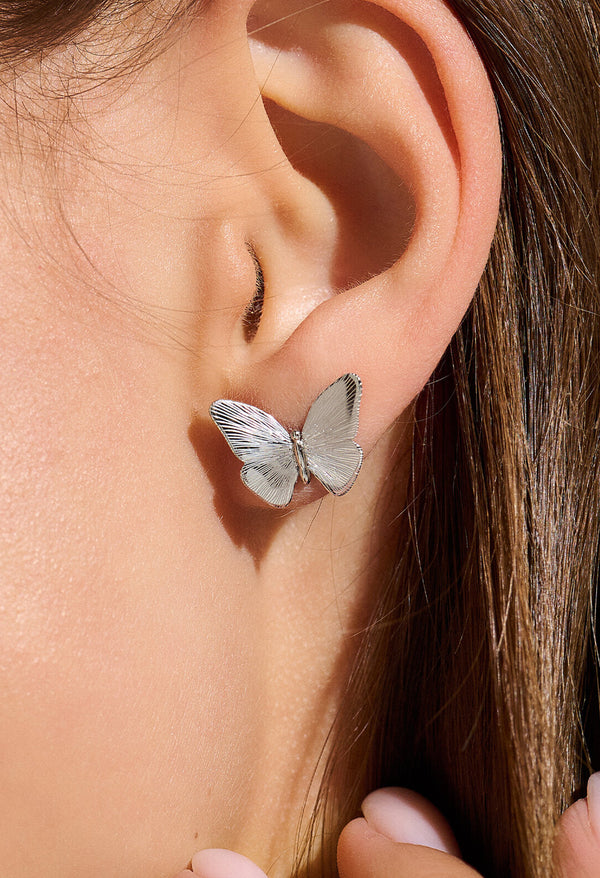 Olivia Burton Butterfly Stud Earrings Stainless Steel *