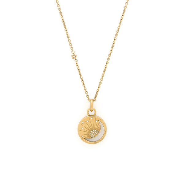 Olivia Burton Celestial Sun Necklace Gold Plated