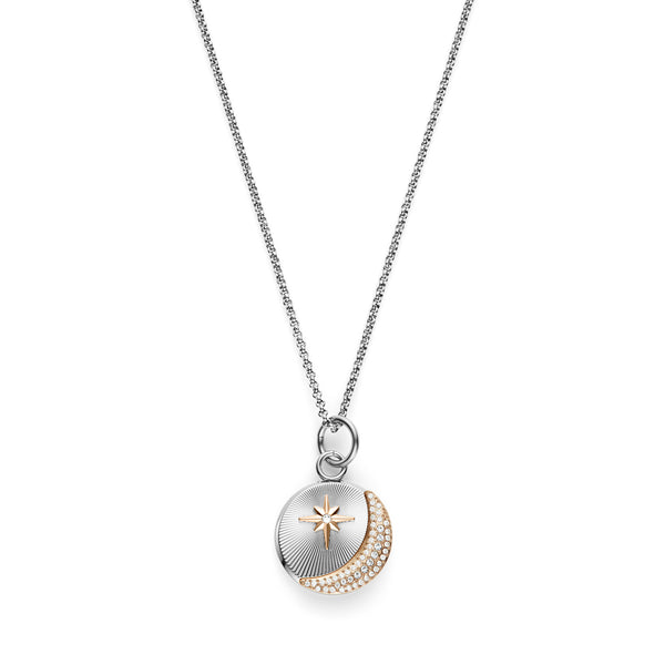 Celestial Moon And Star Necklace 24100468