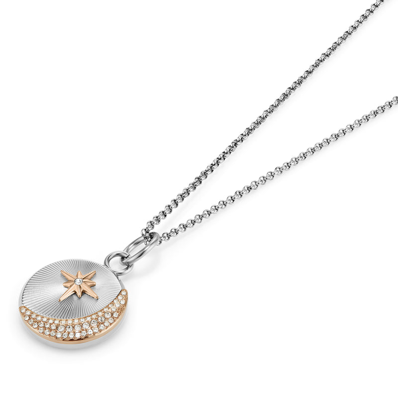 Celestial Moon And Star Necklace 24100468