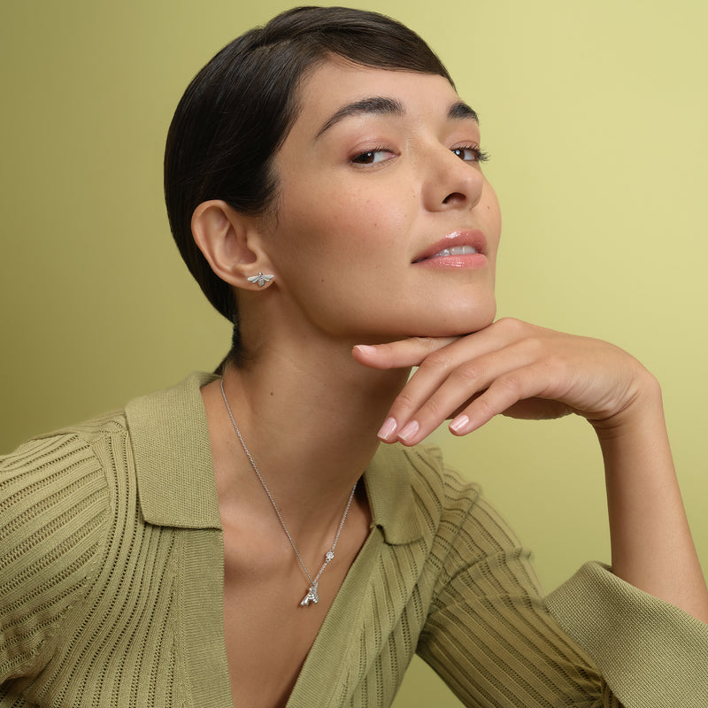 Signature Honey Bee Stud Earrings 24100478