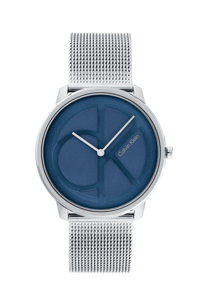 Calvin Klein Iconic Mesh Blue 40mm Dial Bracelet Watch