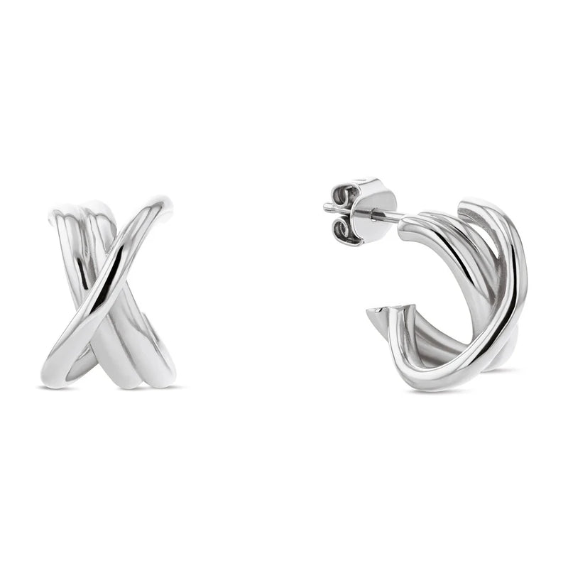 Tommy Hilfiger Steel Nautical Knot Earrings 2780992
