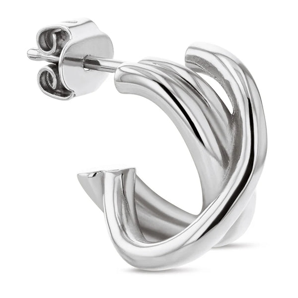 Tommy Hilfiger Steel Nautical Knot Earrings 2780992