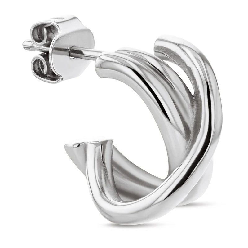 Tommy Hilfiger Steel Nautical Knot Earrings 2780992