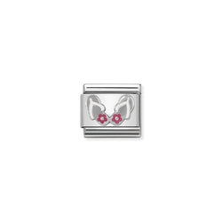 The Nomination Composable Classic Link Symbols Flip Flops, a pink enamel Silver 925 Charms & Pendants from Nomination Italy, available at OD’s Jewellers in St Helens