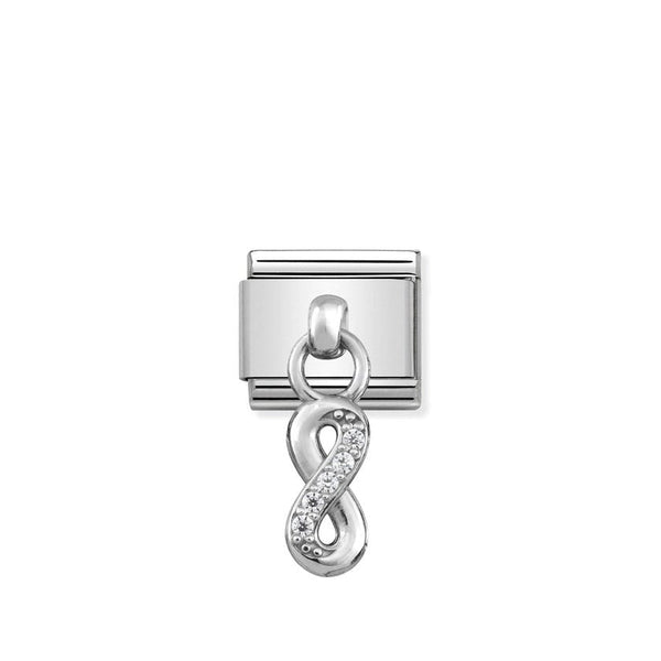 Nomination Composable Classic Link Charms Infinity in Silver 925