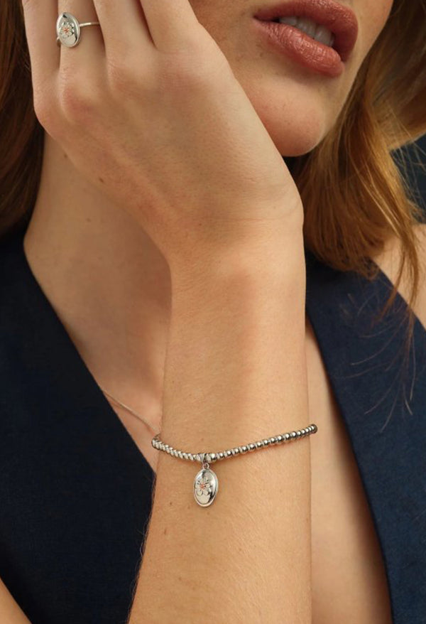 Clogau Natures Wonder Forget Me Knot Affinity Bracelet in Sterling Silver