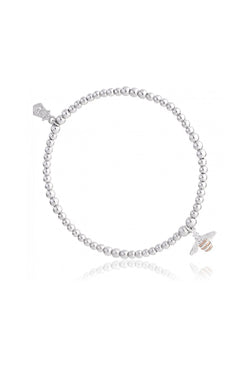 The Clogau Natures Wonder Honey Bee Affinity Bracelet, a silver sterling bracelet from Clogau, available at OD’s Jewellers in St Helens