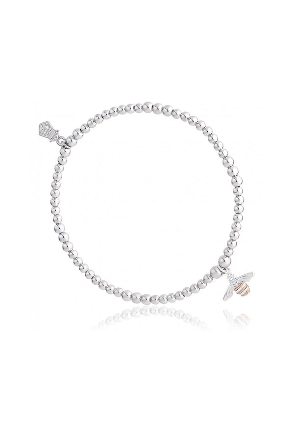 The Clogau Natures Wonder Honey Bee Affinity Bracelet, a silver sterling bracelet from Clogau, available at OD’s Jewellers in St Helens