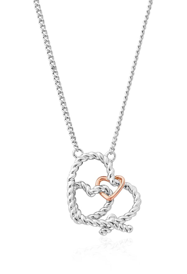Clogau Bound Forever Necklace in Silver
