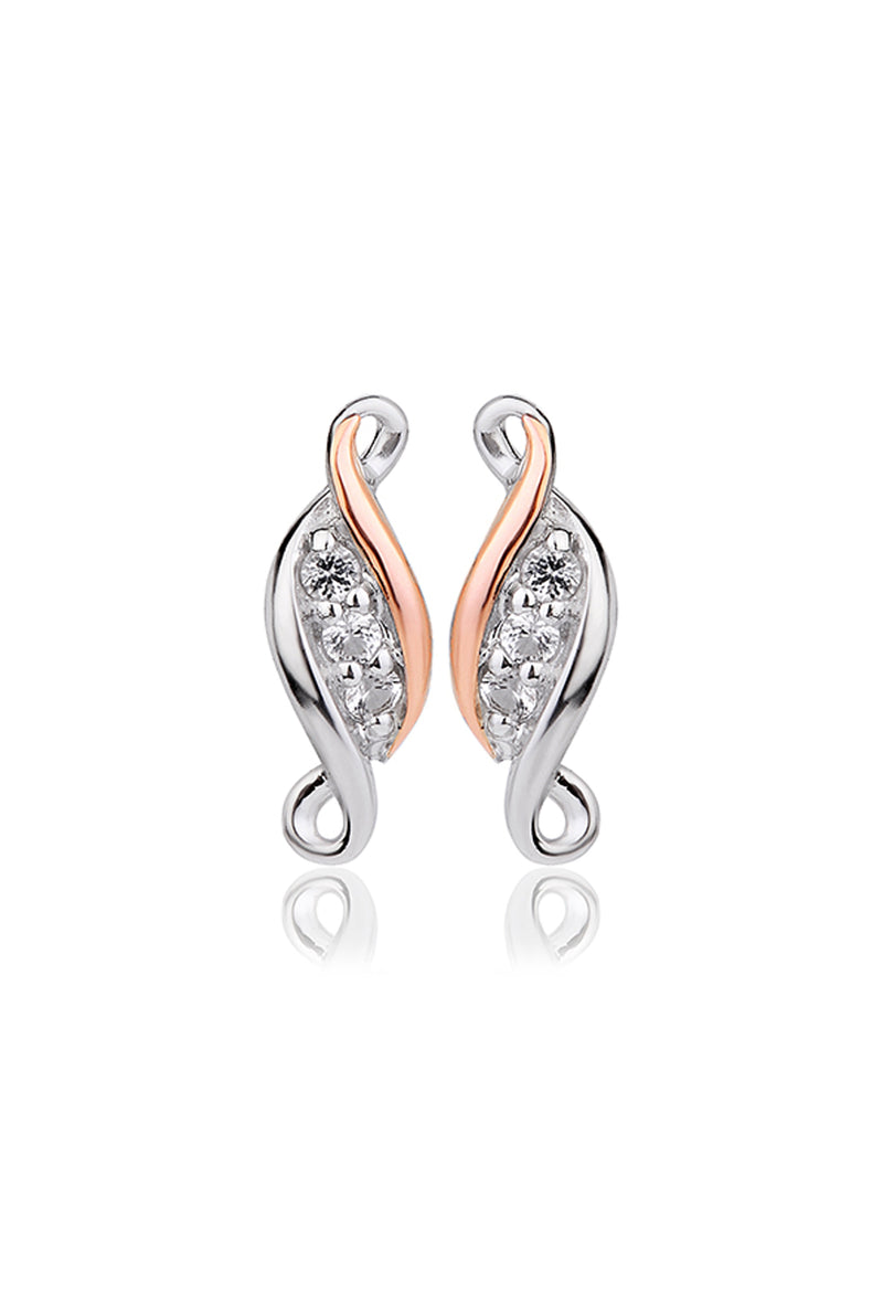 Clogau Past Present Future Earrings