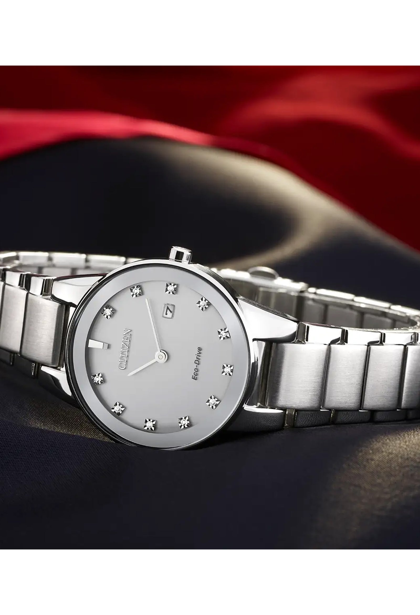 Citizen Ladies Eco Drive Axiom Diamond Dial Bracelet