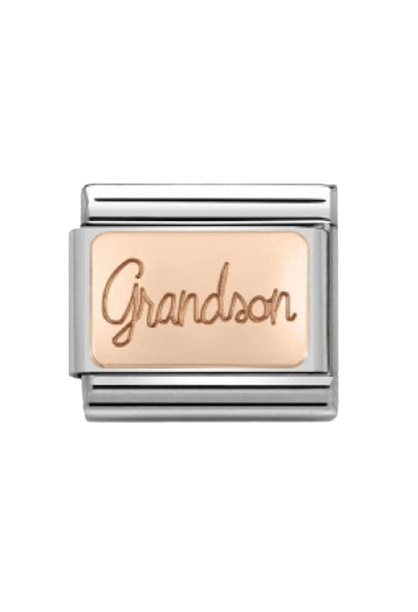 Nomination Composable Classic Link Grandson in Rose Gold