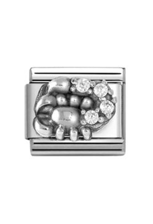 Nomination Composable Classic Zodiac Scorpio Cubic Zirconia and 925 Silver