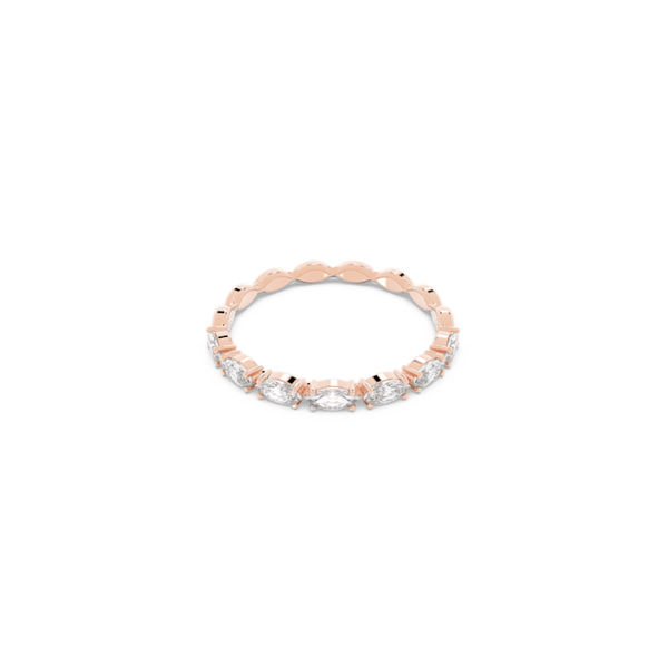 Swarovski Marquise Cut Vittore Ring in Rose Gold *