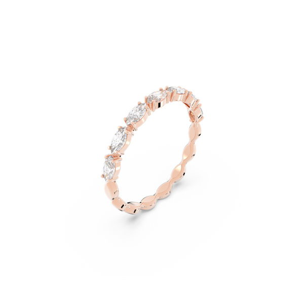 Swarovski Marquise Cut Vittore Ring in Rose Gold *