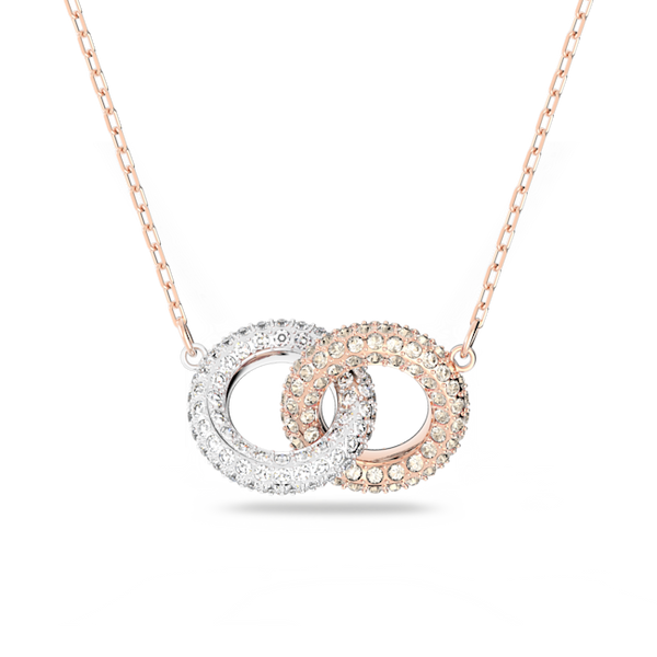 Swarvoski Stone Interlocking Necklace