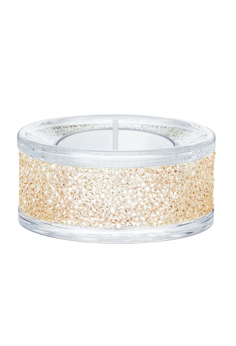 Swarovski Gold Shimmer Tea Light Holder