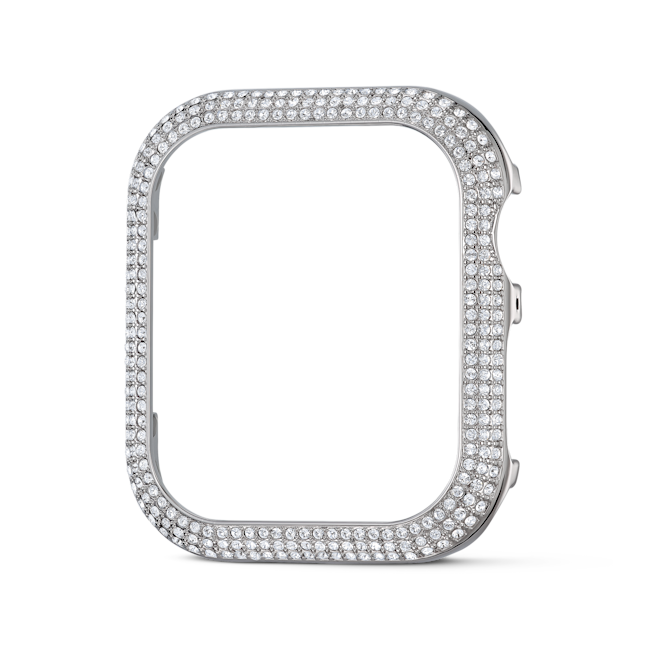Swarovski 40mm Rhodium Plated Sparkling Apple Watch Case