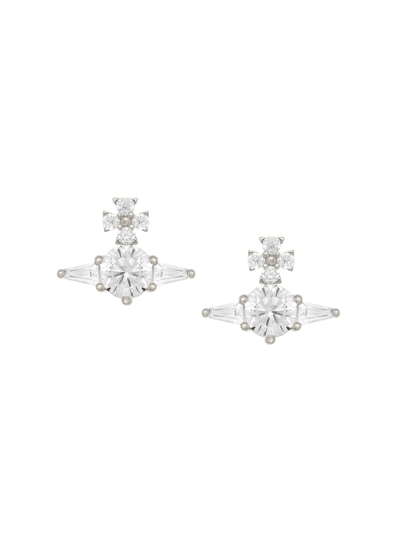 Sterling Silver Ofelia Stud Earrings 6201037M-01P102-