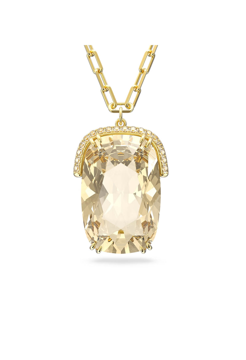 Swarovski Harmonia Pendant Oversized Crystal Gold-tone Plated