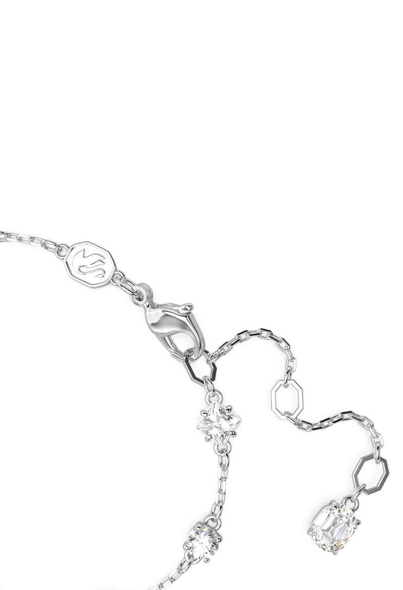 Swarovski Mesmera: Mixed Cuts, Scattered Design Bracelet Rhodium Plated