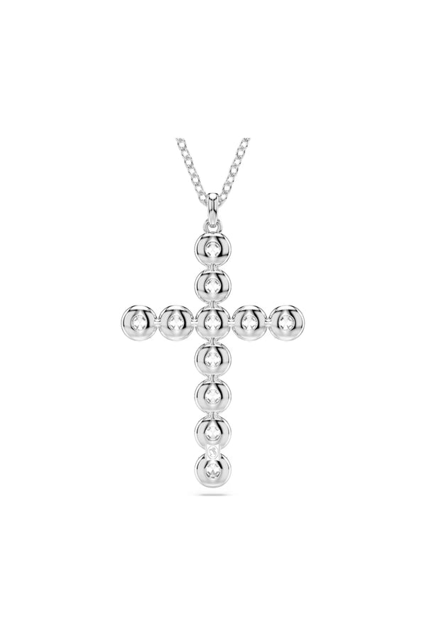 Swarovski Insigne Angelic Cross Pendant Rhodium Plated