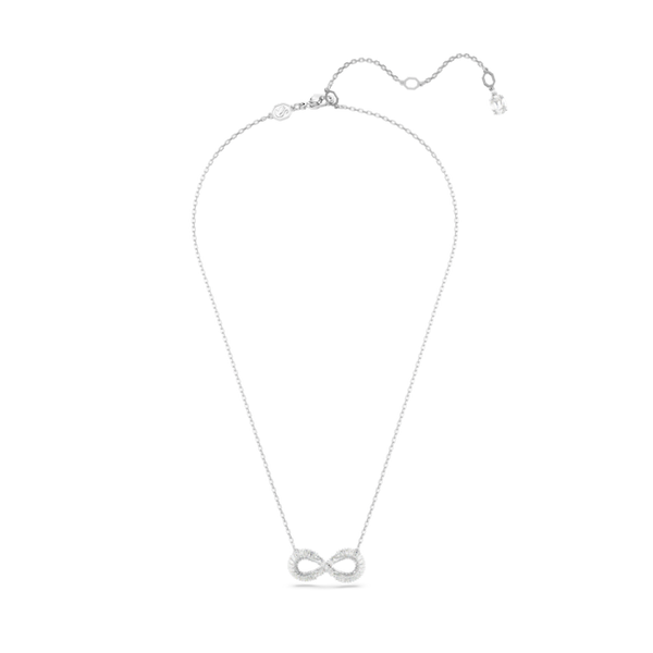Swarovski Hyperbola Infinity Pendant Rhodium Plated
