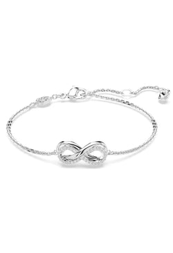 Swarovski Hyperbola Infinity Bracelet Rhodium Plated