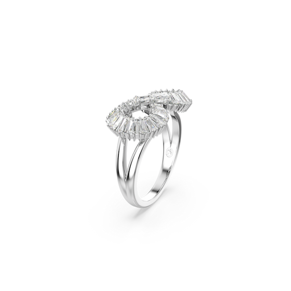 Swarovski Hyperbola Infinity Ring Rhodium Plated *