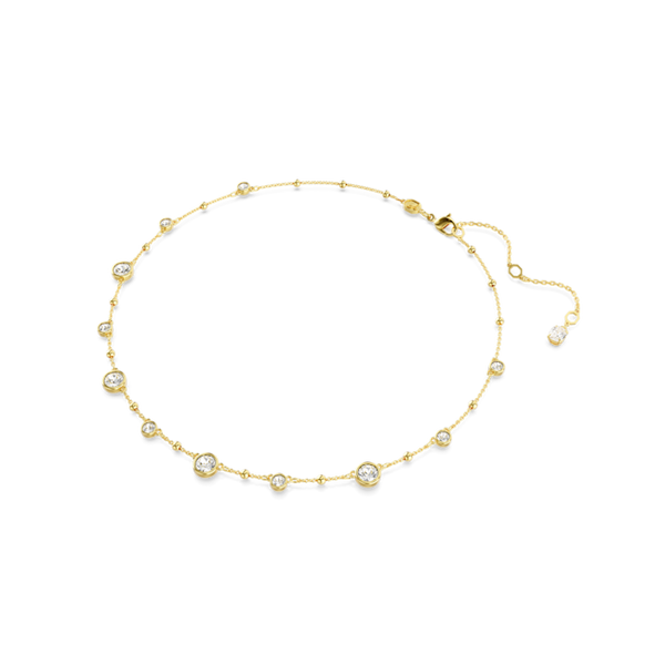 Swarovski Imber Scattered Design Necklace Gold Plated