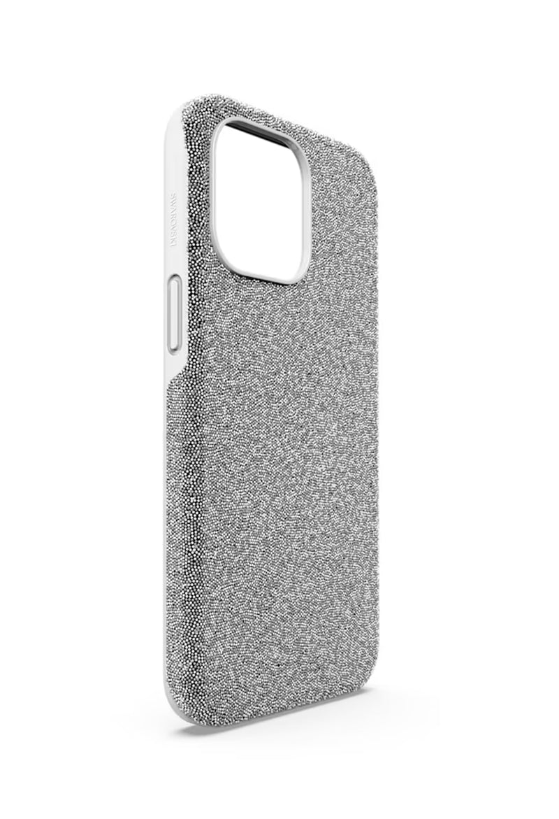 Swarovski High iPhone 15 Pro Max Silver Case