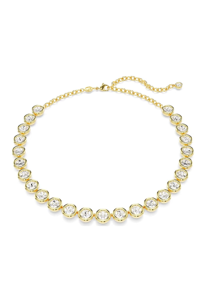 Swarovski Imber All Around Necklace Gold Plated