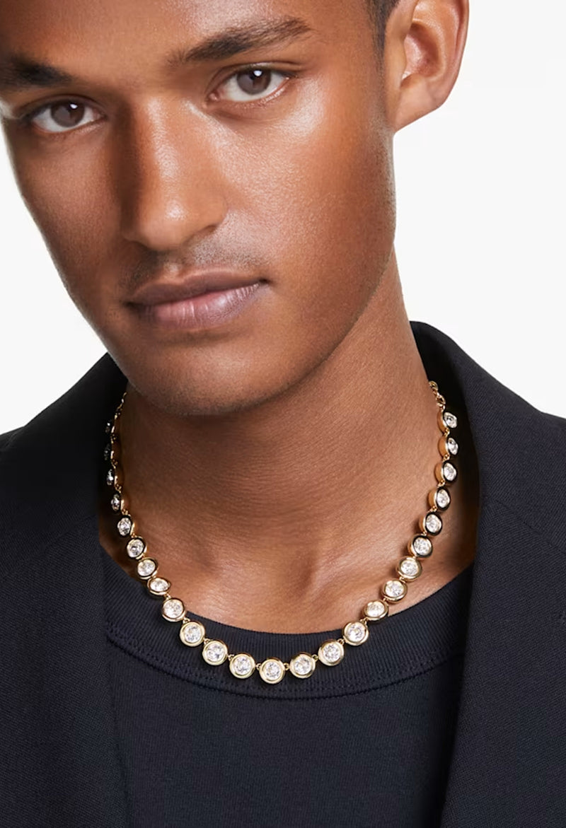 Swarovski Imber All Around Necklace Gold Plated