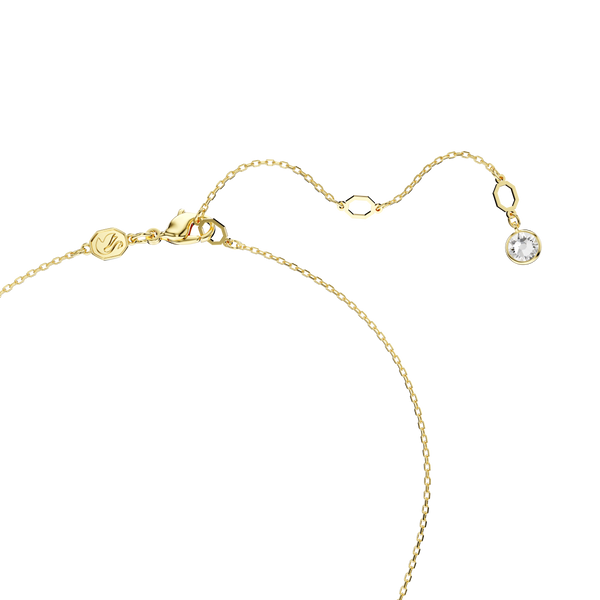 Swarovski Meteora Round Pave Set Pendant Gold Plated | OD's Jewellers