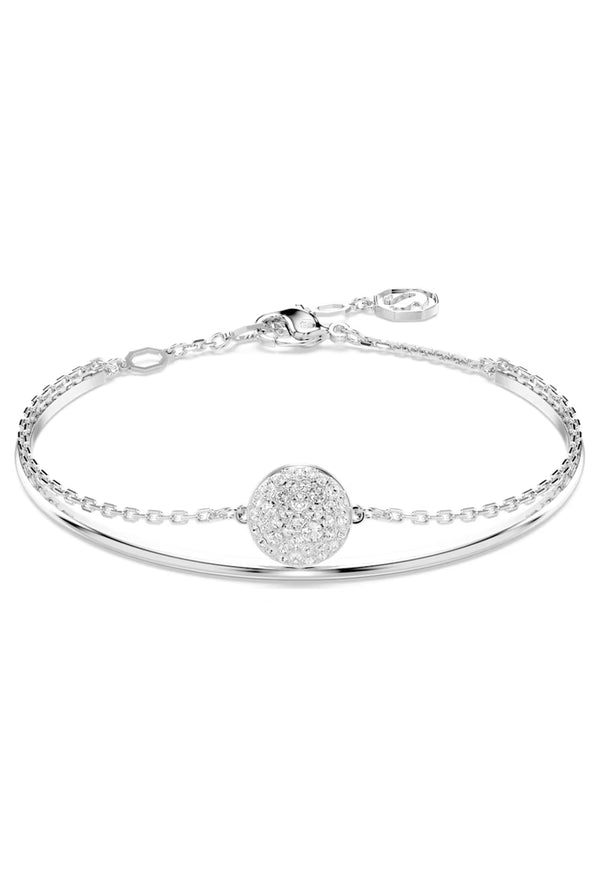 Swarovski Meteora Bangle Rhodium Plated