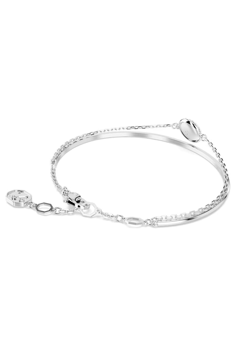 Swarovski Meteora Bangle Rhodium Plated