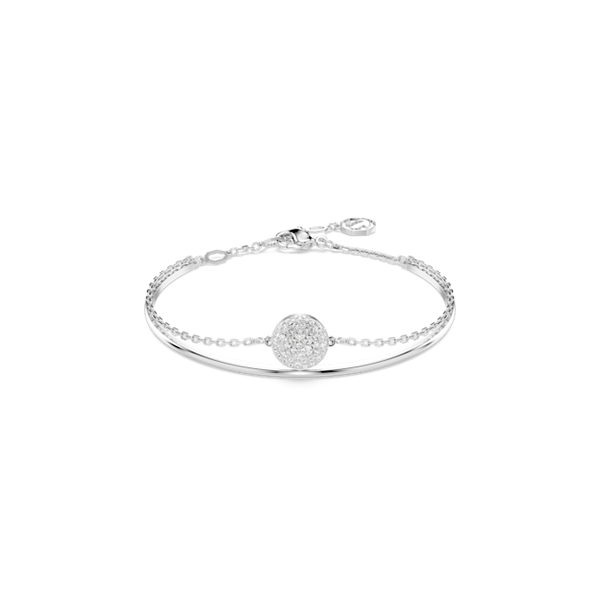 Swarovski Meteora Bangle Rhodium Plated