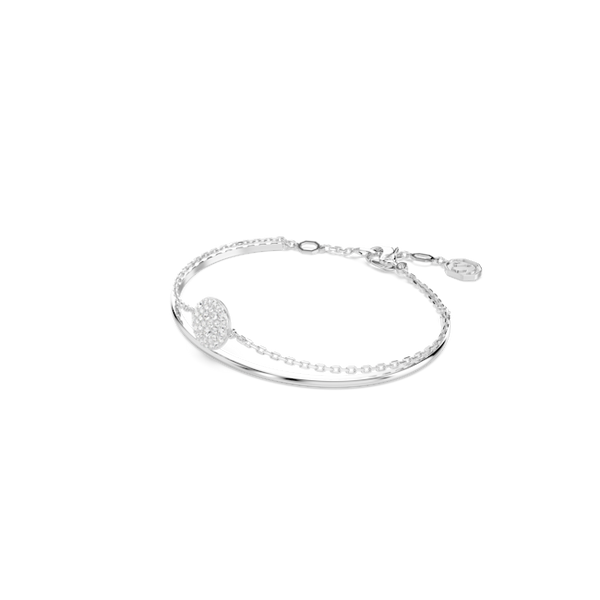 Swarovski Meteora Bangle Rhodium Plated