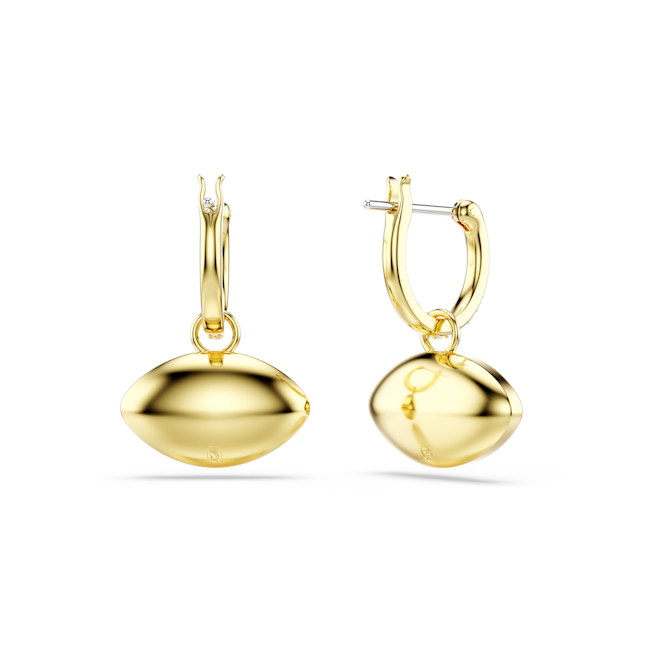 Swarovski Symbolica drop earrings, Evil eye, Gold-tone plated