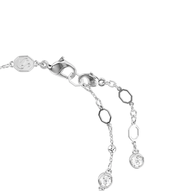 Swarovski Imber Round Cut Bracelet Rhodium Plated