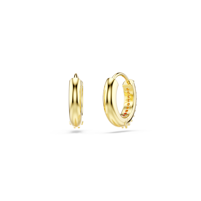 Swarovski Matrix Hoop Earrings Gold Plated